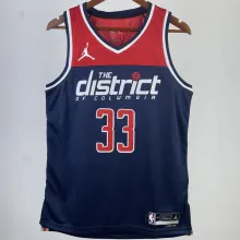 2023/24 Wizards KUZMA #33 Dark Blue NBA Jerseys