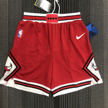 Bulls Red NBA Pants