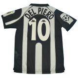 1997-1998 JUV Home Retro Fans Soccer Jersey 有队徽