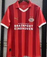2023/24 P S V Home Red Fans Soccer Jersey