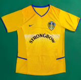 2002/03 Leeds United Third Yellow Retro Soccer Jersey