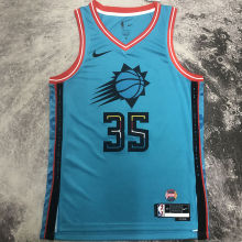 2023/24 Suns DURANT #35 Wathet City Edition NBA Jerseys