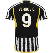 Vlahović #9 JUV 1:1 Quality Home Fans Jersey 2023/24 ★★
