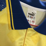 1995/97 Parma Home Yellow Retro Soccer Jersey
