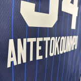 2024 ALL-STAR ANTETOKOUNMPO #34 Blue NBA Jerseys