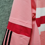 2015/16 JUV Pink Retro Long Sleeve Soccer Jersey