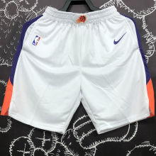 Suns White NBA Pants