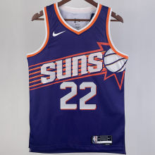 2023/24 Suns AYTON #22 Purple NBA Jerseys