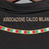 2011-2012 AC Milan Third Black Retro Soccer Jersey