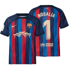 ROSALÍA # 1 BA x Rosalía Clásico Limited Edition 1:1 Fans Jersey 2022/23 (Gold 金色)