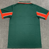 1998 Morocco Green Retro Soccer Jersey