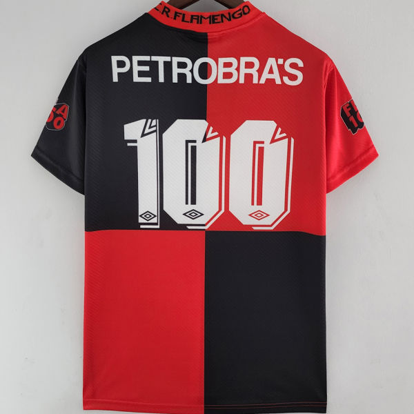 1994 Flamengo 100th Retro Soccer Jersey (100 ) ★★