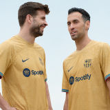 2022/23 BA 1:1 Quality Away Glod Fans Soccer Jersey