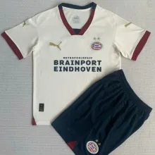 2023/24 P S V Away Kids Soccer Jersey