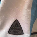 MESSI #10 Signature Version Argentina Home Player Version Jersey (3 Stars 3星 签名和图版) ★★
