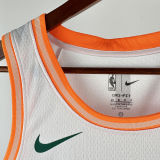 2023/24 Spurs WEMBANYAMA #1 White City Edition NBA Jerseys