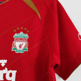 2005/06 LFC Home Red Retro Soccer Jersey
