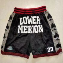 Kobe High School Edition Black Four Bags NBA Pants