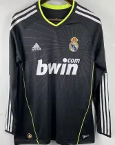 2010/11 RM Away Black Long Sleeve Retro Jersey
