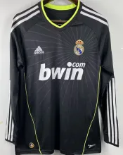 2010/11 RM Away Black Long Sleeve Retro Jersey
