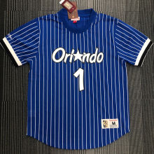 HARDAWAY # 1 MAGIC Blue Mitchell Ness Retro Jerseys