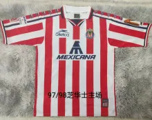 1997/98 Chivas Home Red Retro Soccer Jersey