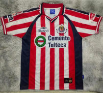 1999/2000 Chivas Home Red Retro Soccer Jersey