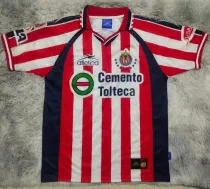 1999/2000 Chivas Home Red Retro Soccer Jersey