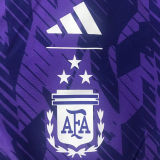 2023 Argentina Reversible Double-Sided Silica gel Windbreaker (3 Stars 3星 双面硅胶)