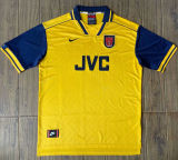 1996/97 ARS Away Yellow Retro Soccer Jersey