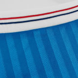 1990/91 Marseille Away Blue Retro Soccer Jersey