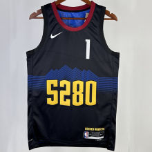 2023/24 Nuggets PORTER JR. #1 Black City Edition NBA Jerseys