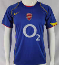 2004/05 ARS Away Blue Retro Soccer Jersey