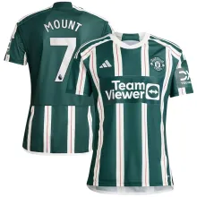 MOUNT #7 M Utd 1:1 Quality Away Fans Jersey 2023/24 (League Font 联赛字体) ★★