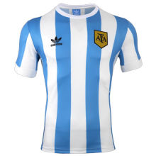 1978 Argentina Home Retro Soccer Jersey
