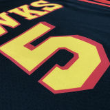 Hawks MURRY #5 Black NBA Jerseys