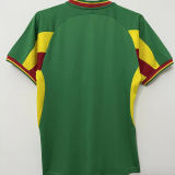 2002 Senegal Home Green Retro Soccer Jersey