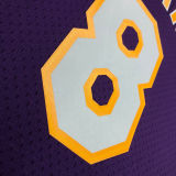 2000/01 Lakers BRYANT #8 purple Retro NBA Jerseys热压