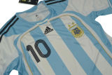 2006 Argentina Home Retro Soccer Jersey