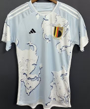 2023/24 Belgiumy Away White Fans Soccer Jersey