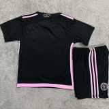 2023/24 Inter Miami Away Black Kids Soccer Jersey