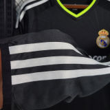 2010/11 RM Away Black Long Sleeve Retro Jersey