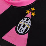 2012/13 JUV Away Pink Retro Soccer Jersey (3 Stars 3星)
