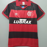 1990 Flamengo Home Retro Soccer Jersey