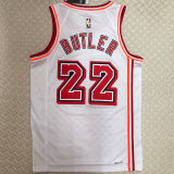 Miami Heat BUTLER #22 White Retro NBA Jerseys