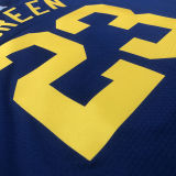 Warriors GREEN #23 Royal Blue NBA Jerseys