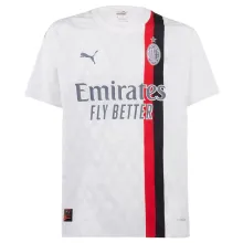 2023/24 AC Milan Away White Fans Soccer Jersey