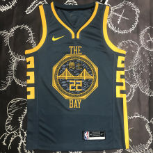Warriors WIGGINS #22 Black NBA Jerseys