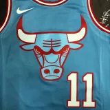 Bulls DEROZAN #11 Blue NBA Jerseys