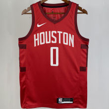 Rockets WESTBROK #0 Red Reward Edition NBA Jerseys